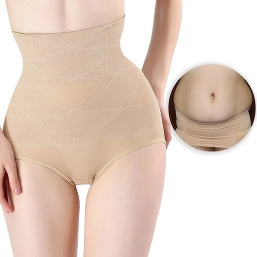 [E864536] LENCERIA CALZON BRAGAS COMPRESOR TIPO FAJA CARNE