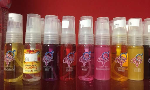 [LUBONE20ML] LUBRICANTE CALIENTE ONE 20 ML VARIOS SABORES