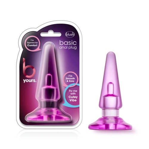 [BL24110] PLUG ANAL BLUSH SASSY ROSA