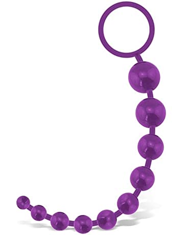 [BR106015] PLUG ANAL ROSARIO MORADO Y NEGRO