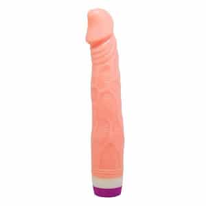 [QSDZ011] VIBRADOR COLOR CARNE 25 CM