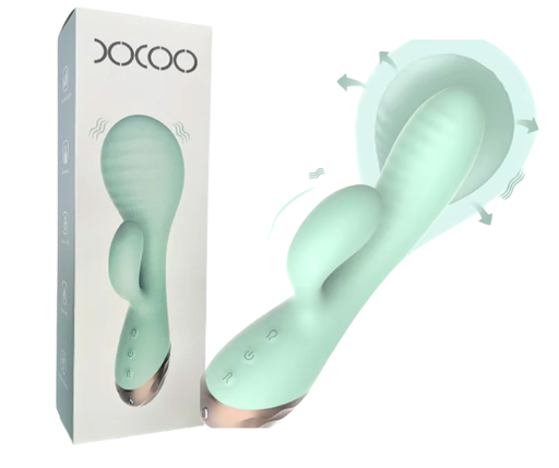 [ZD383] VIBRADOR CABEZAL INFLABLE  XXOO RECARGABLE