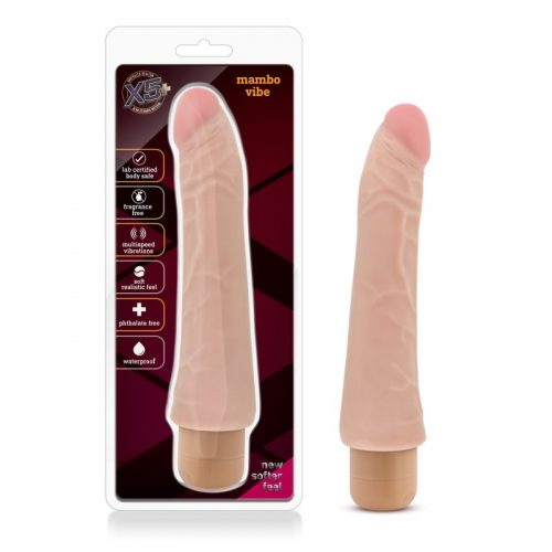 [BL92013] VIBRADOR MAMBO VIBE NATURAL X5 SUAVE REALISTA